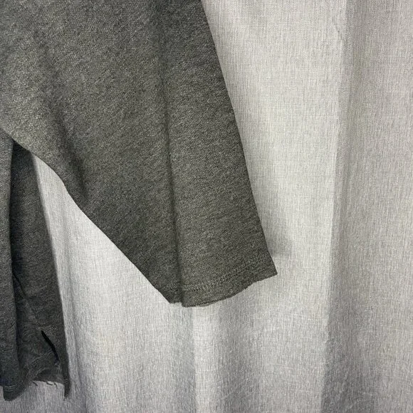 NWT Houston Texans NFL Apparel Raw Hem Hoodie Gray Sweatshirt Women’s Plus 3X - Picture 5 of 11